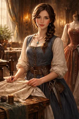 Apprentice Seamstress of the Palace of Caplo