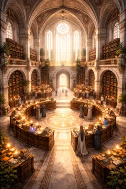 The Great Library of the Magisterium